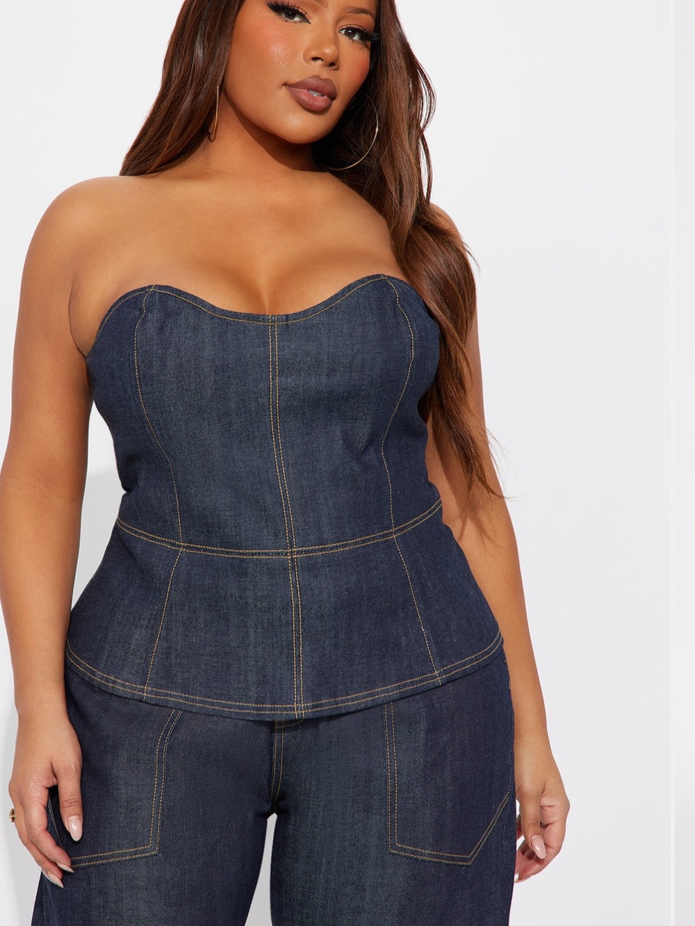 Premium Selvedge Denim Bustier
Top - Picture 5 of 5